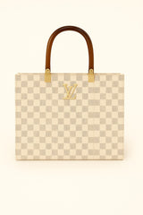 ELEGANCE CHECK TOTE